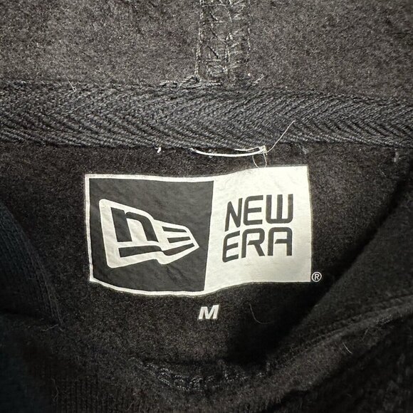 Saskatchewan Rush Pullover Hoodie New Era Lacrosse Womans Size M Black - Picture 4 of 6